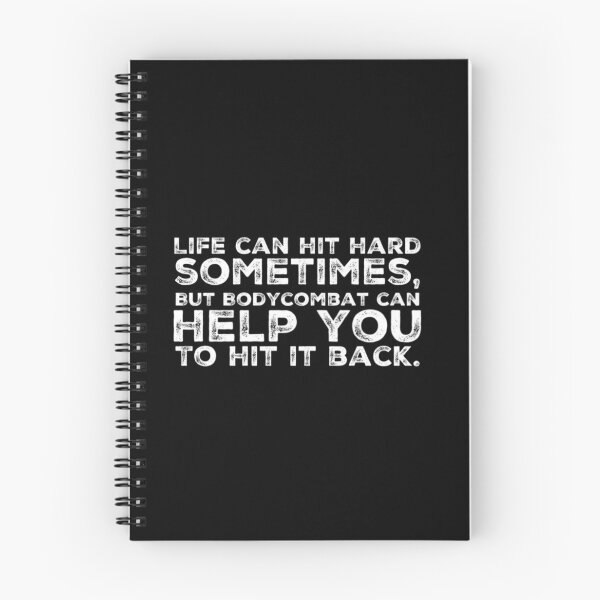 Item preview, Life can hit Hard sometimes but Bodycombat can help you to Hit it Back designed and sold by Cute-Jory-Store.