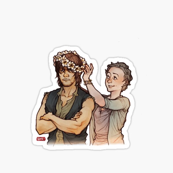 TWD_daryl et carol Sticker