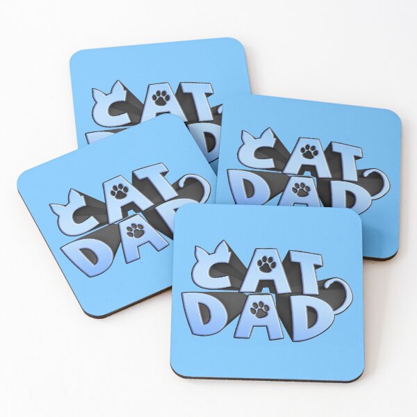 Item preview, CatDad! - Blue Gradient designed and sold by TheToxicDoctor.