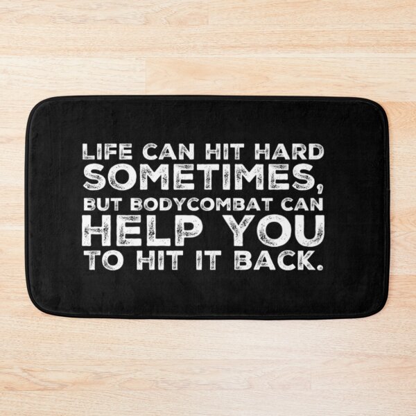 Item preview, Life can hit Hard sometimes but Bodycombat can help you to Hit it Back designed and sold by Cute-Jory-Store.