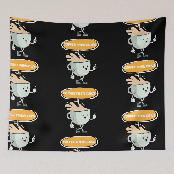 Item preview, Coffe Then Cows - For Coffee Lovers designed and sold by PrintexDesigns.