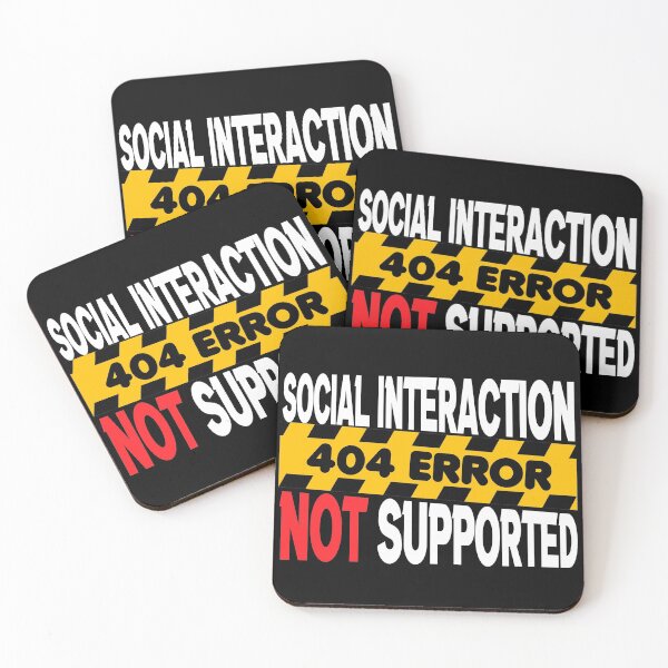 Item preview,  Social Interaction Not Supported designed and sold by ADAMYASS.