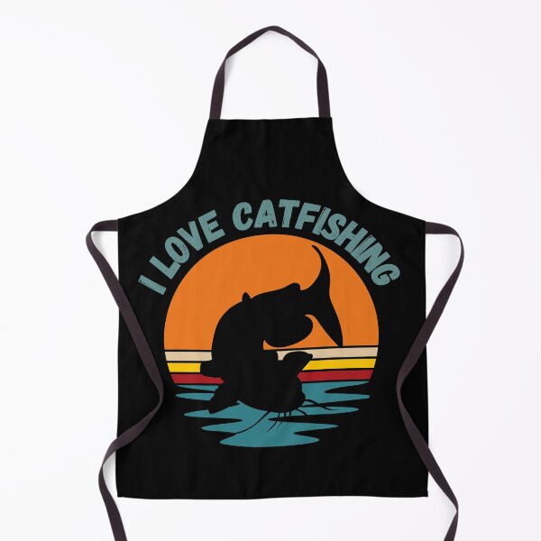 Item preview, I love catfishing, catfish lover fishing gift designed and sold by ds-4.
