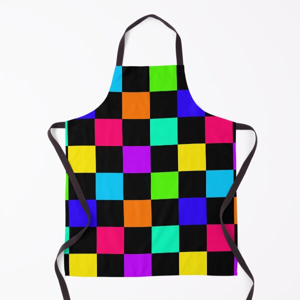 Item preview, Colorful Disco Checker Print designed and sold by Punderstandable.
