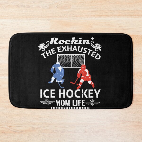 Item preview, Rockin'  the exhausted ice hockey mom life | ice hockey gifts | hockey apparel | hockey goalie | hockey coach | hockey mom | hockey dad | hockey is life designed and sold by buzz1days.