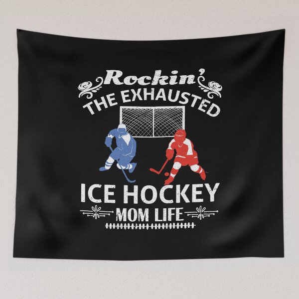 Item preview, Rockin'  the exhausted ice hockey mom life | ice hockey gifts | hockey apparel | hockey goalie | hockey coach | hockey mom | hockey dad | hockey is life designed and sold by buzz1days.