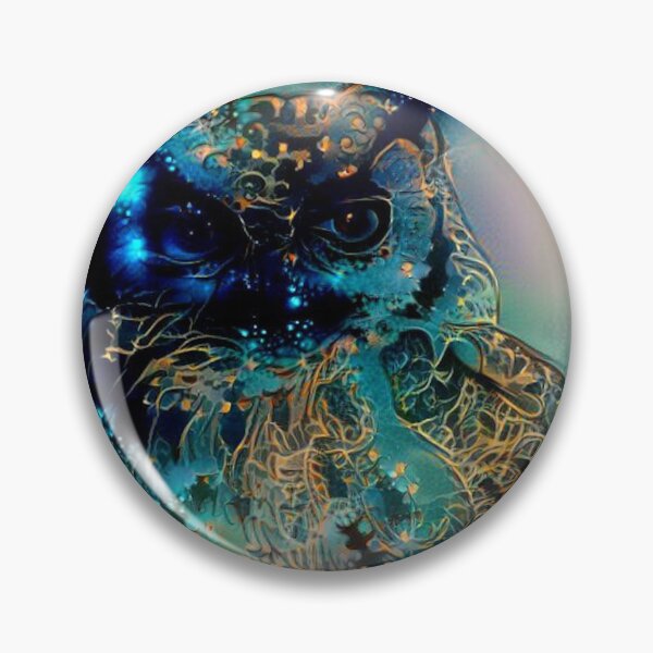 Item preview, Mystical Starry Owl designed and sold by ittybittyowl.