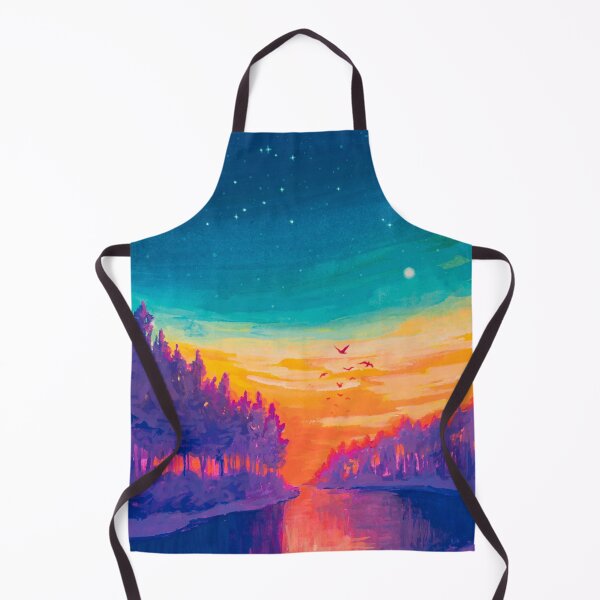 Item preview, Zodiac Signs as Landscape Paintings- Aquarius / Great Conjuntion designed and sold by Andrea Fairservice.