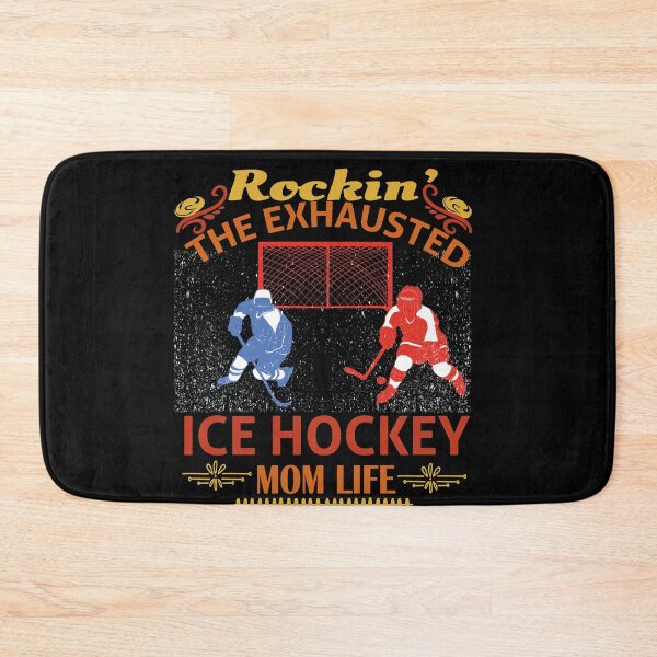 Item preview, Rockin'  the exhausted ice hockey mom life | ice hockey gifts | hockey apparel | hockey goalie | hockey coach | hockey mom | hockey dad | hockey is life designed and sold by buzz1days.