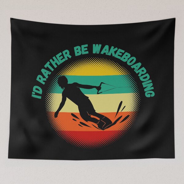 Item preview, id rather be Wakeboarding, cool wakeboarder designed and sold by ds-4.