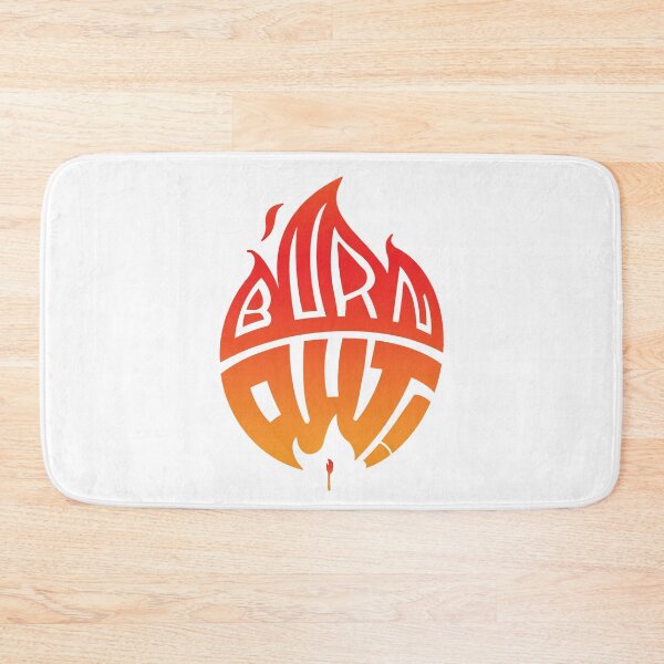 Item preview, Burn Out - Typography designed and sold by jdotrdot712.
