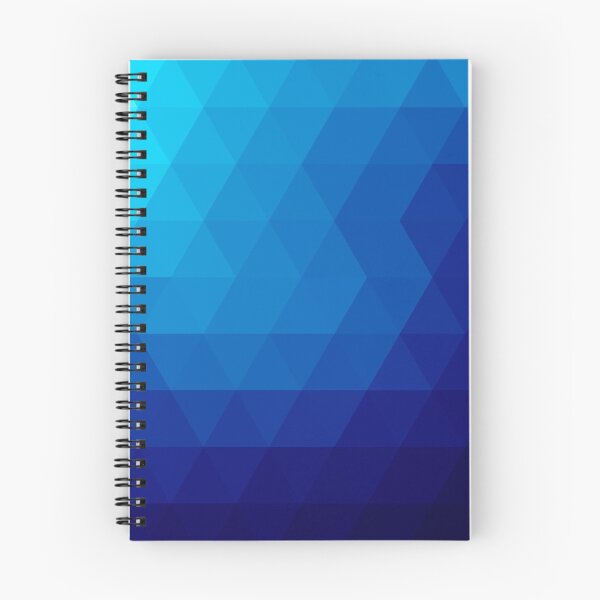 Item preview, Deep Water Gradient Geometric Pattern designed and sold by ChaimaaKr.