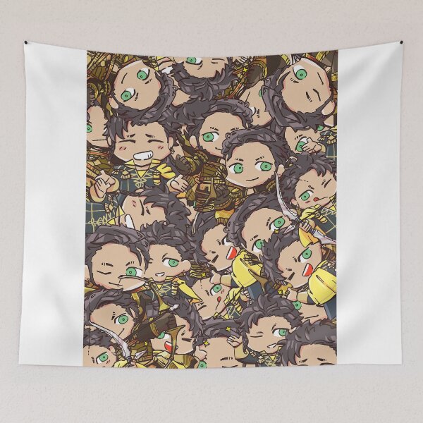 Item preview, Fire Emblem: Three Houses Chibi Claude Collage designed and sold by Max xaM.