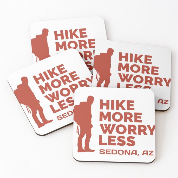 Item preview, Sedona Arizona Hike More Worry Less Collection designed and sold by VHIndy-Tees.