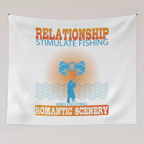 Item preview, Relationship Stimulate Fishing , Romantic Scenery designed and sold by mahjoubstr.