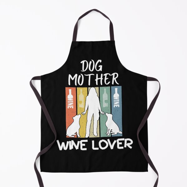 Item preview, Dog Mother Wine Lover Simple Cute designed and sold by Sweet-A-Dsignz.
