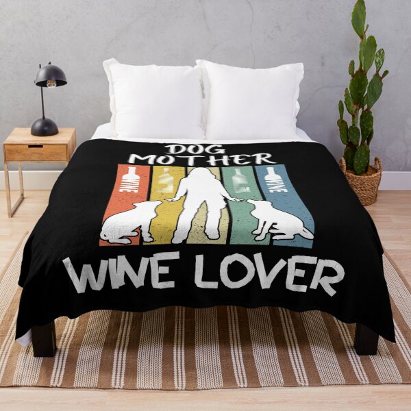 Item preview, Dog Mother Wine Lover Simple Cute designed and sold by Sweet-A-Dsignz.