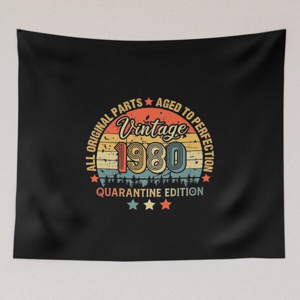 Item preview, 1980 Quarantine Birthday 41th Quarantine Birthday, All Original parts  Aged To Perfection, Born In 1980 designed and sold by biigshow.