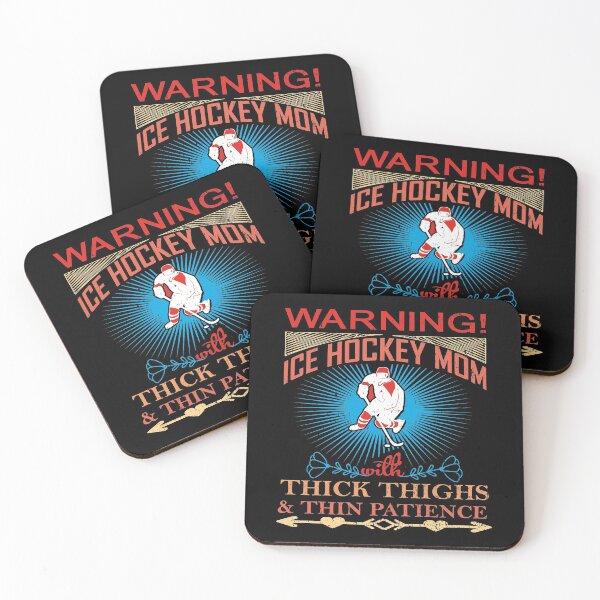 Item preview, warning! ice hockey mom with thick thighs & thin patience | ice hockey gifts | hockey apparel | hockey goalie | hockey coach | hockey mom | hockey dad | hockey is life designed and sold by buzz1days.