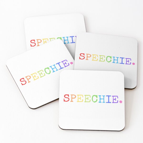 Artikelvorschau, Speechie Rainbow Geschenk für Logopäden entworfen und verkauft von Presto Prints Design.