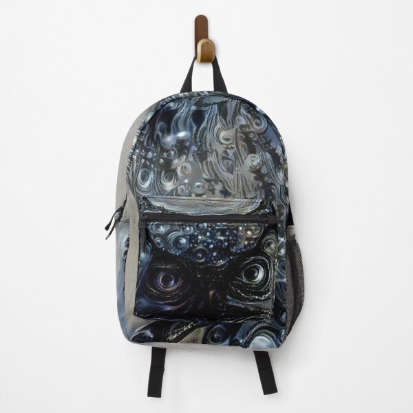 Item preview, Mythical Armored Owl in Black and Grey Metal designed and sold by ittybittyowl.