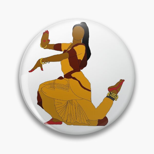 Item preview, Bharatanayam Pose #3 . Indian Classical designed and sold by kesiyajohny.