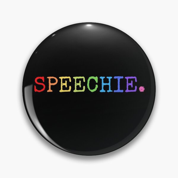 Aperçu de l'œuvre Speechie Rainbow Gift pour les orthophonistes créée et vendue par Presto Prints Design.