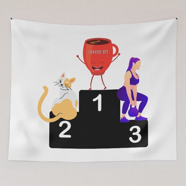 Item preview, Coffee First - Funny designed and sold by Nancyanna.