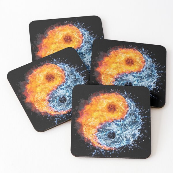Item preview, Fire and Water Yin Yang designed and sold by Bright Dreamer.
