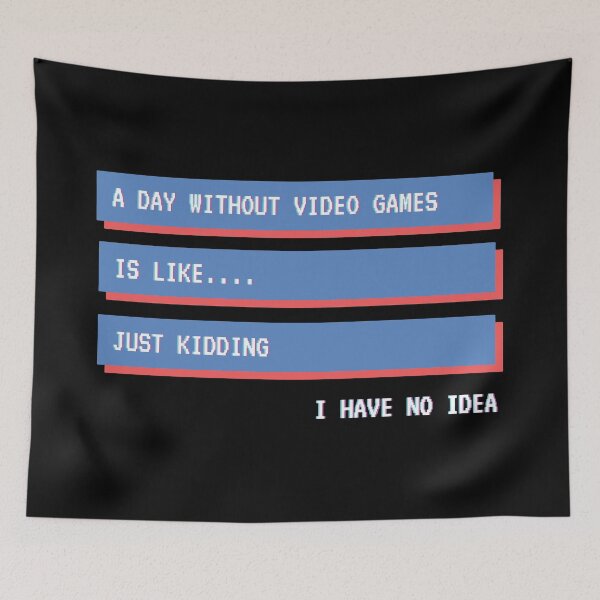 Item preview, A Day Without Video Games is Like.. designed and sold by LilyTreeArt.