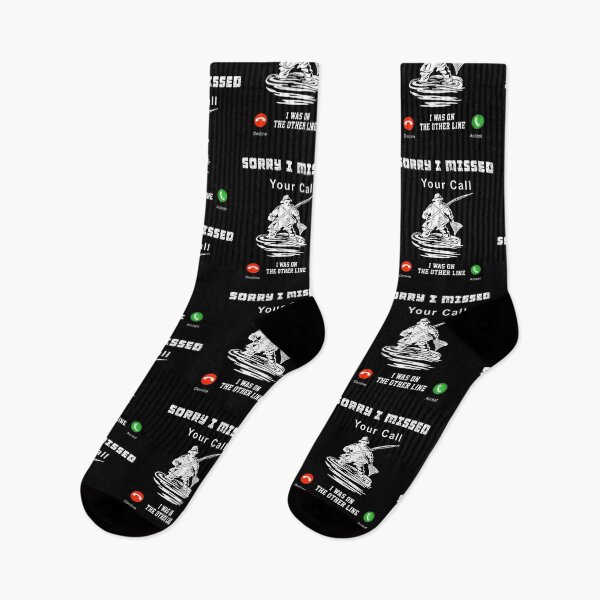 Item preview, Funny Sorry I Missed Your Call Was On Other Line Men Fishing designed and sold by Dadya.