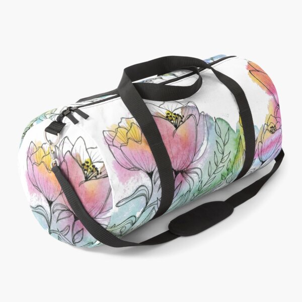 Item preview, Watercolor Rainbow Flowers, by thealohastudios designed and sold by thealohastudios.