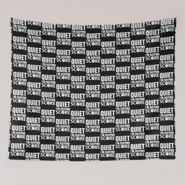 Item preview, Quiet I'm keeping score designed and sold by Pixelcraftsmith.