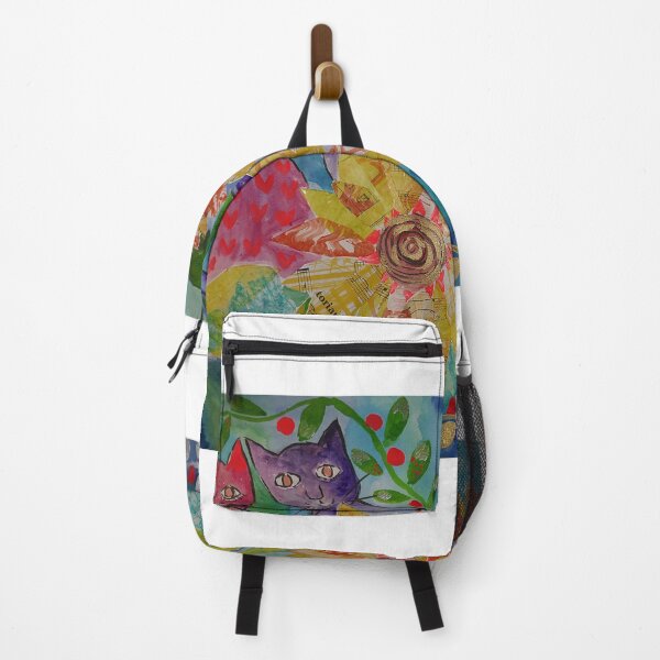 Item preview, Colourful Cats and Sunflowers designed and sold by Casimirasart.
