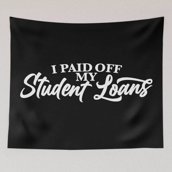 Item preview, i paid off my student loans designed and sold by Lhadii.