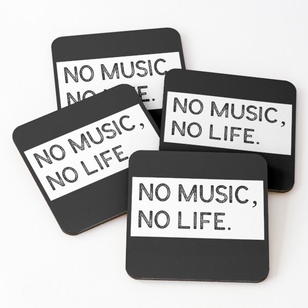 Item preview, No Music, No Life designed and sold by RheaRealm.