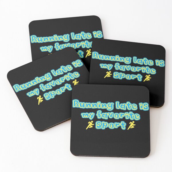 Item preview, Running late is my favourite sport designed and sold by vonavy.