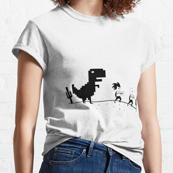 Offline by timothiray  T shirt, Google tshirt, Dinosaur shirt