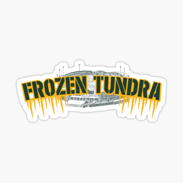 frozen tundra Sticker