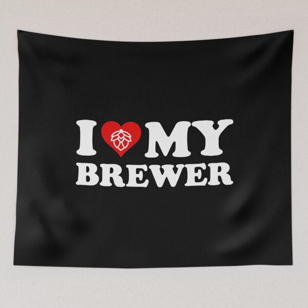 Item preview, I Love (Heart) My Brewer designed and sold by Cat Lady Designs.