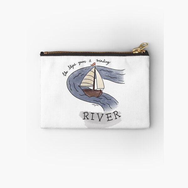 Artikelvorschau, Wie Schiffe auf einem gewundenen Fluss otgw wirt Zitat farbig entworfen und verkauft von OddityArts.