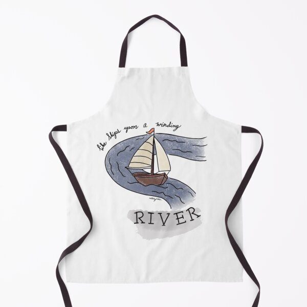 Item preview, Like Ships Upon A Winding River otgw wirt quote colored  designed and sold by OddityArts.