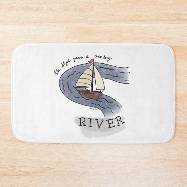 Item preview, Like Ships Upon A Winding River otgw wirt quote colored  designed and sold by OddityArts.