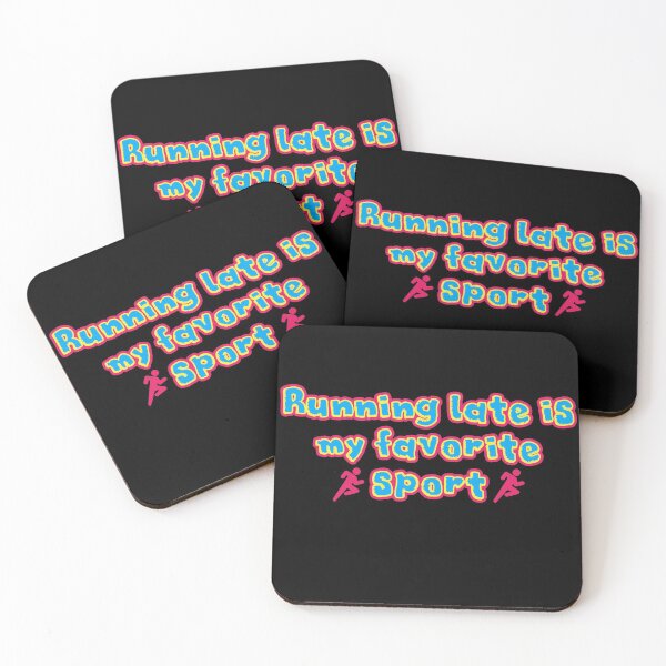 Item preview, Running late is my favourite sport designed and sold by vonavy.