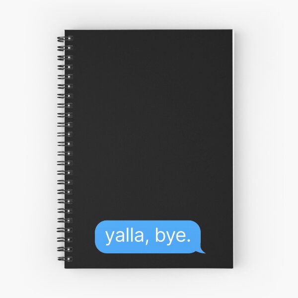 Item preview, yalla, bye. designed and sold by thehonestjoe.