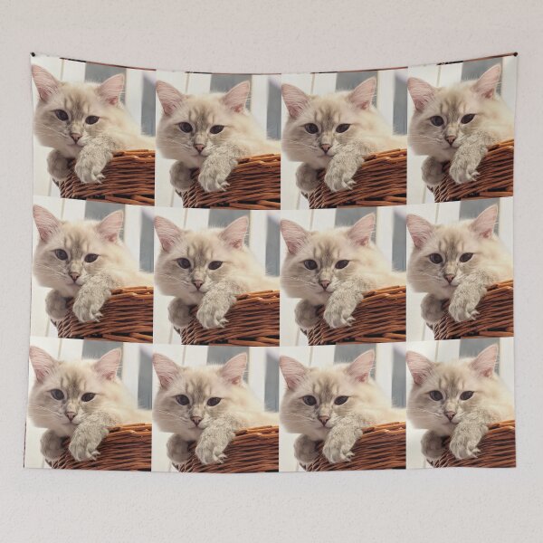 Item preview, Saoirse ragdoll queen cat designed and sold by Fluffycat2020.