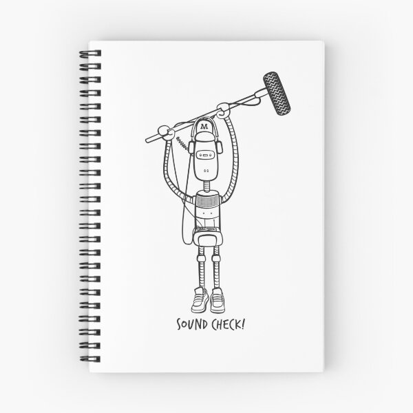 Item preview, Sound Check! Robot Technician Audio Sound Art Print designed and sold by littlemud.