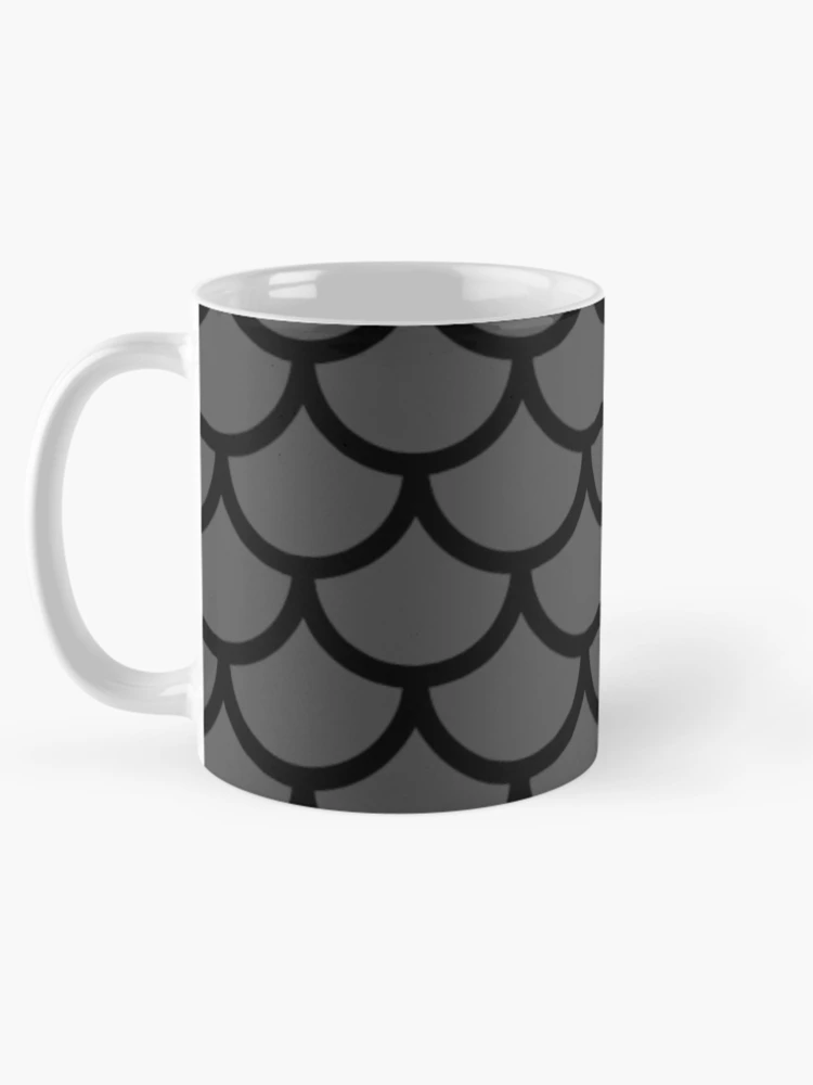 Thumbnail 5 of 6, Coffee Mug, Fish texture pattern designed and sold by CrazyHowCool.