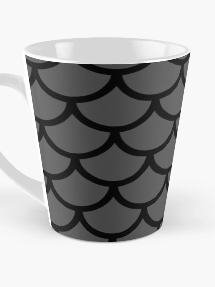 Thumbnail 3 of 4, Coffee Mug, Fish texture pattern designed and sold by CrazyHowCool.
