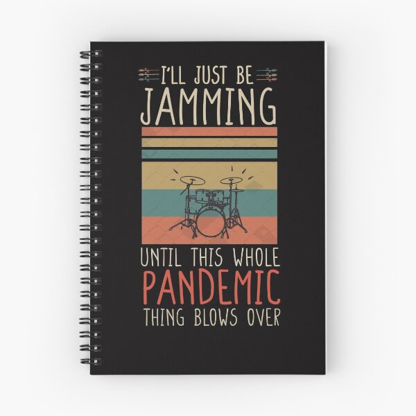 Item preview, I'll Just Be Jamming Until This Whole Pandemic Thing Blows Over- funny designed and sold by Hannah  Pillic.